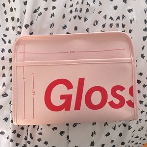 Glossier make up bag